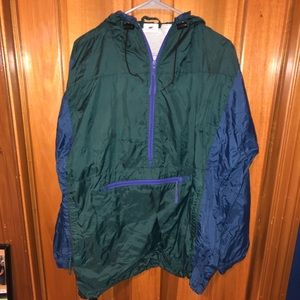 90s Vintage anorak windbreaker